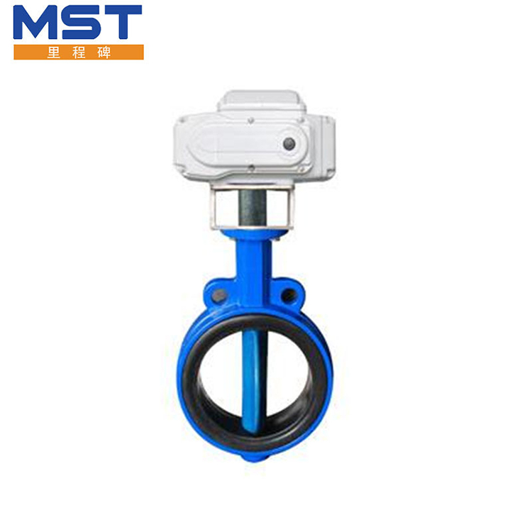 Motorized Butterfly Valve na May Actuator