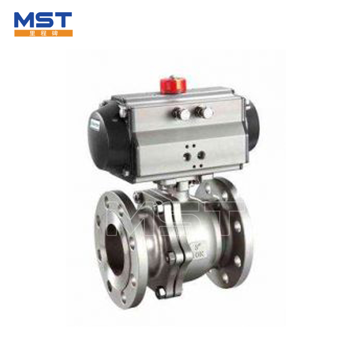 Pneumatikong Actuated Ball Valve