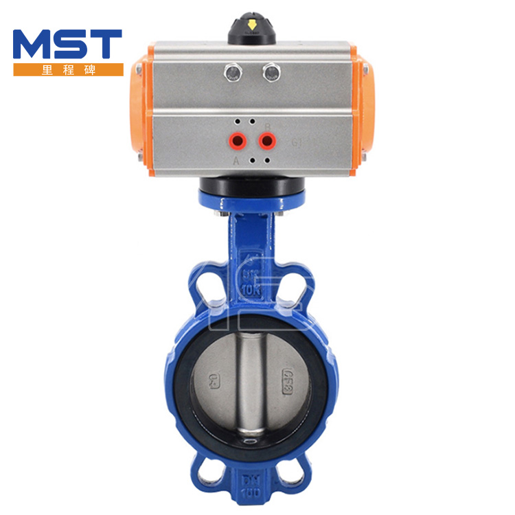 Pneumatiko Atuated Butterfly Valve