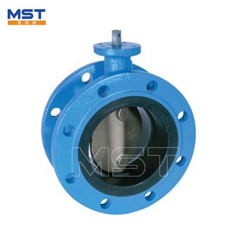 Pneumatikong Flange Butterfly Valve