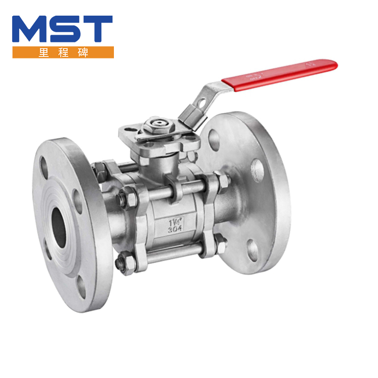 Hindi kinakalawang na Steel Flange Ball Valve