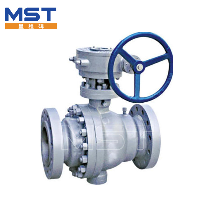 Turbine Flange Ball Valve